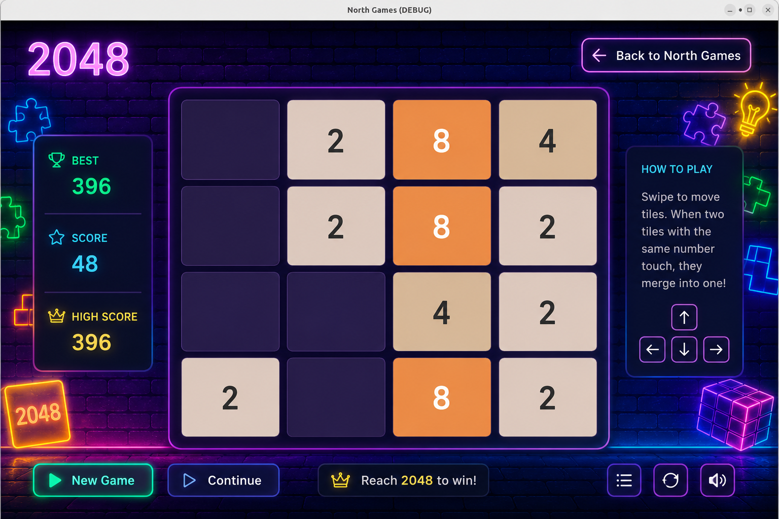 2048 gameplay preview